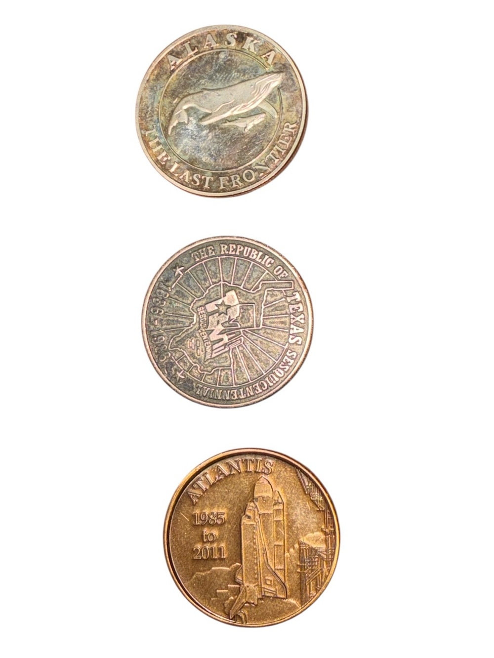 3 Medal/Coins